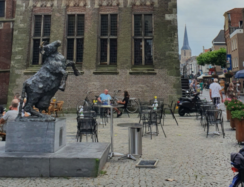 The cow on the tower of Kampen